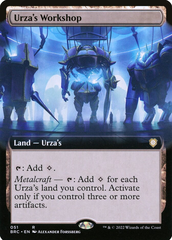 Magic the Gathering - The Brothers' War Commander - Urza's Workshop (Extended Art)