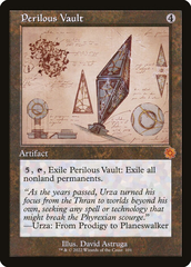Magic the Gathering - The Brothers' War Retro Artifacts - Perilous Vault (Schematic Art)