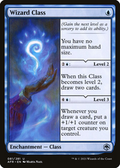 Magic the Gathering - Adventures in the Forgotten Realms - Wizard Class