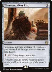 Magic the Gathering - Thousand-Year Elixir - Commander 2021