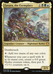 Magic the Gathering - Commander Card Set - Zaxara X-Spell
