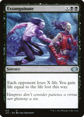 Magic the Gathering - Jumpstart 2022 - Exsanguinate