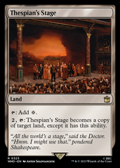 Magic the Gathering - Universes Beyond: Doctor Who - Thespian's Stage