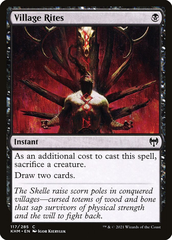 Magic the Gathering - Kaldheim - Village Rites