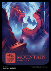 Magic the Gathering - The Lost Caverns of Ixalan - Mountain - FULL ART