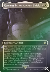 Magic the Gathering - The Lord of the Rings: Tales of Middle-earth Commander -  Rammas Echor, Ancient Shield (Borderless) - FOIL