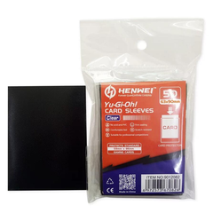 Bọc bài Henwei Sleeve - Standard Size - Matte - Black