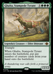 Magic the Gathering - The Lost Caverns of Ixalan - Ghalta, Stampede Tyrant