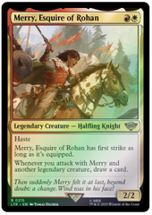 Magic the Gathering - The Lord of the Rings: Tales of Middle-earth - Merry, Esquire of Rohan - Foil