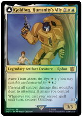 Magic the Gathering - Universes Beyond: Transformers - Goldbug, Humanity's Ally - FOIL