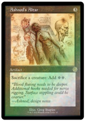 Magic the Gathering - The Brothers' War Retro Artifacts - Ashnod's Altar (Schematic Art) - Foil