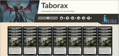 Magic the Gathering - Commander Card Deck - Taborax