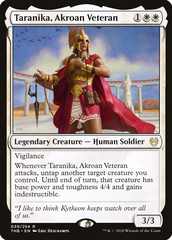 Magic the Gathering - Theros Beyond Death - Taranika, Akroan Veteran