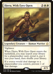 Magic the Gathering - Hour of Devastation - Djeru, With Eyes Open