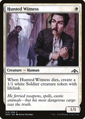 Magic the Gathering - Guilds of Ravnica - Hunted Witness