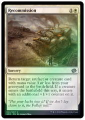 Magic the Gathering - The Brothers' War  - Recommission - Foil