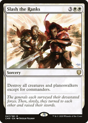Magic the Gathering - Commander Legends - Slash the Ranks