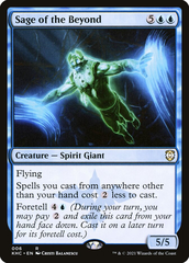 Magic the Gathering - Kaldheim Commander - Sage of the Beyond
