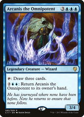 Magic the Gathering - Commander 2017 - Arcanis the Omnipotent