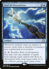 Magic the Gathering - Adventures in the Forgotten Realms Commander - Rod of Absorption