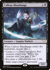 Magic the Gathering - Strixhaven: School of Mages - Callous Bloodmage