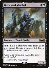 Magic the Gathering - Core Set 2019 - Graveyard Marshal