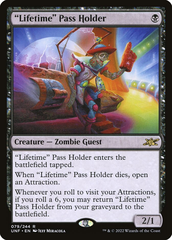 Magic the Gathering - Unfinity  - "Lifetime" Pass Holder