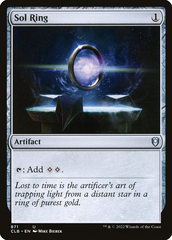 Magic the Gathering - Commander Legends: Battle for Baldur's Gate - Sol Ring