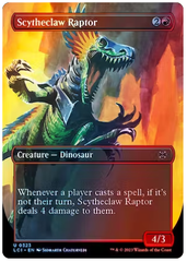 Magic the Gathering - The Lost Caverns of Ixalan - Scytheclaw Raptor (Borderless) - Foil