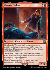 Magic the Gathering - Universes Beyond: Doctor Who - Donna Noble