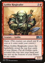 Magic the Gathering - Core Set 2020 - Goblin Ringleader