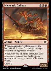 Magic the Gathering - The Lost Caverns of Ixalan - Magmatic Galleon
