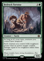 Magic the Gathering - The Lost Caverns of Ixalan - Bedrock Tortoise