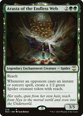 Magic the Gathering - Streets of New Capenna Commander - Arasta of the Endless Web