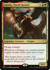 Magic the Gathering - Adventures in the Forgotten Realms Commander - Atarka, World Render