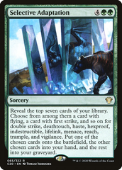 Magic the Gathering - Commander 2020 - Selective Adaptation