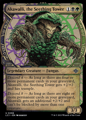 Magic the Gathering - The Lost Caverns of Ixalan - Akawalli, the Seething Tower (Showcase)