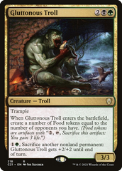 Magic the Gathering - Commander 2021 - Gluttonous Troll