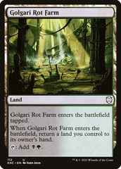 Magic the Gathering - Kaldheim Commander Decks - Golgari Rot Farm