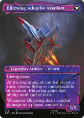 Magic the Gathering - Universes Beyond: Transformers - Blitzwing, Cruel Tormentor (Shattered Glass)