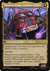 Magic the Gathering - Universes Beyond: Transformers - Optimus Prime, Hero