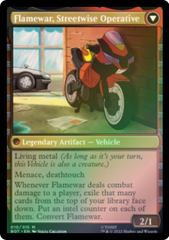 Magic the Gathering - Universes Beyond: Transformers - Flamewar, Brash Veteran - FOIL