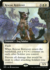 Magic the Gathering - The Brothers' War - Rescue Retriever (Extended Art)