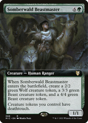 Magic the Gathering - Innistrad: Midnight Hunt - Somberwald Beastmaster (Extended Art)