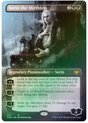 Magic the Gathering - Innistrad: Crimson Vow - Sorin the Mirthless (Borderless) - Foil