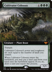 Magic the Gathering - Innistrad: Crimson Vow - Cultivator Colossus (Extended Art)