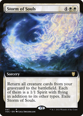 Magic the Gathering - Innistrad: Crimson Vow - Storm of Souls (Extended Art)