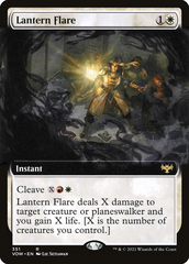 Magic the Gathering - Innistrad: Crimson Vow - Lantern Flare (Extended Art)