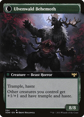 Magic the Gathering - Innistrad: Crimson Vow - Ulvenwald Oddity (Extended Art)