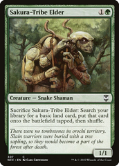 Magic the Gathering - Streets of New Capenna Commander - Sakura-Tribe Elder